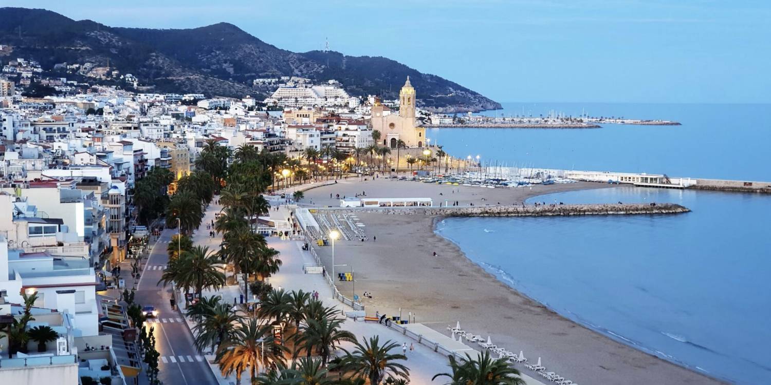 Platja plage dels Balmins sitges plages Platja plage dels Balmins sitges plages